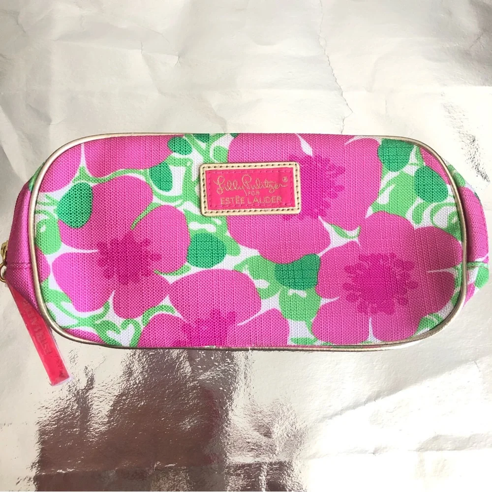 NWOT Lily Pulitzer x Estée Lauder Makeup Bag - Picture 1 of 4